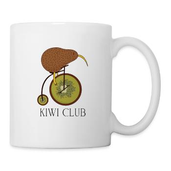 New Zealand Tshirt Kiwi Backpacker Shirt Gift - Mug - white - Right