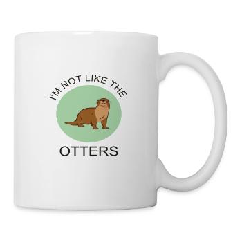 not like the otters - Mug - white - Right