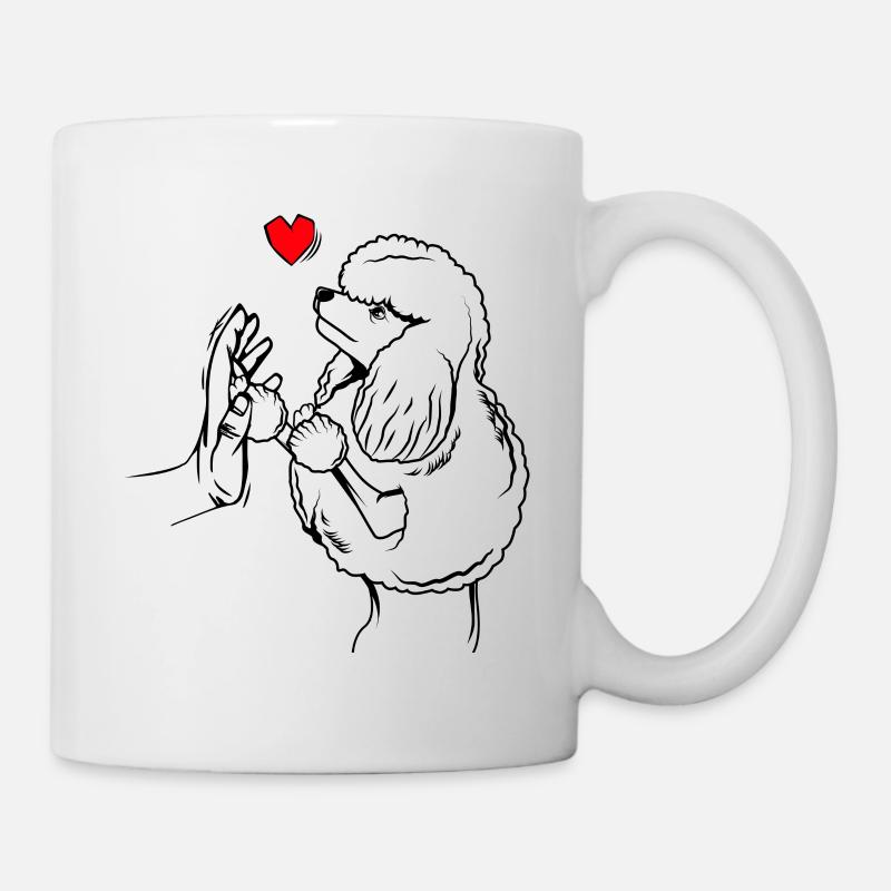 poodle - Mug - white