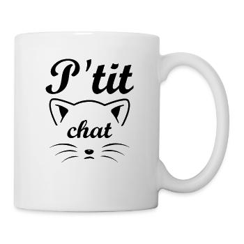 little cat light sweater - Mug - white - Right