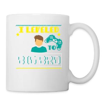 Gamer Gaming Leveled Up to Big Bro - Mug - white - Right