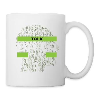 Talk Data To me Data Science and Datascientist - Mug - white - Right