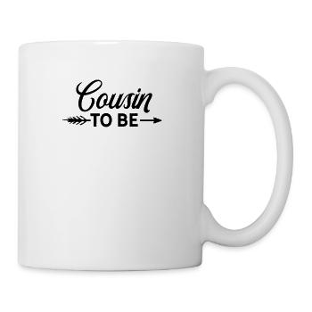 Zukünftiger Cousin Cousine in Zukunft - Tasse - Weiß - Rechts