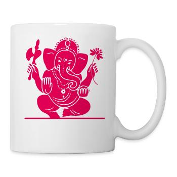 Ganesha God Hindu Hinduism - Mug - white - Right