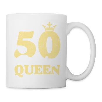 50th birthday gift idea to anyone who is 60 years old - Mug - white - Right