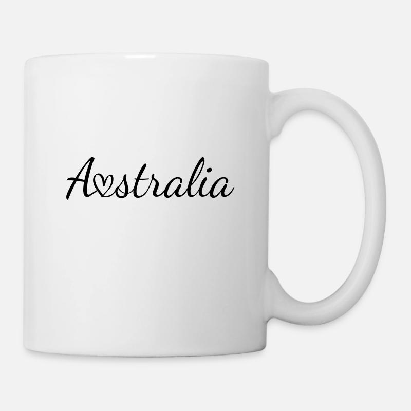 Australien - Tasse - Weiß