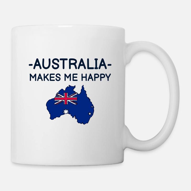 Australien - Tasse - Weiß