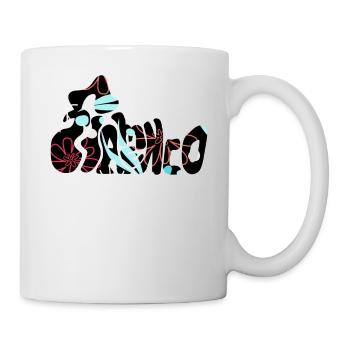 Flamenco Floral Word Only - Mug - white - Right