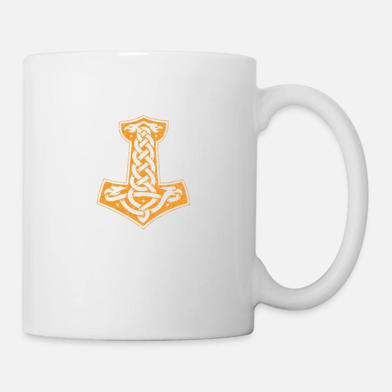 Marteau Mjolnir Thor - Mug blanc - blanc