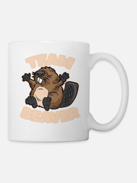 Équipe Beaver - Mug blanc - blanc
