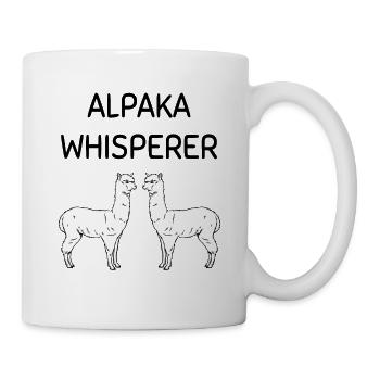 alpaga - Mug blanc - blanc - Droite
