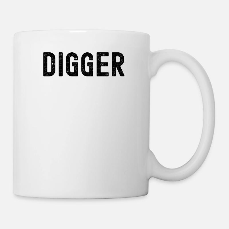 Digger - Copain Cadeau - Amis - Amitié - Mug blanc - blanc