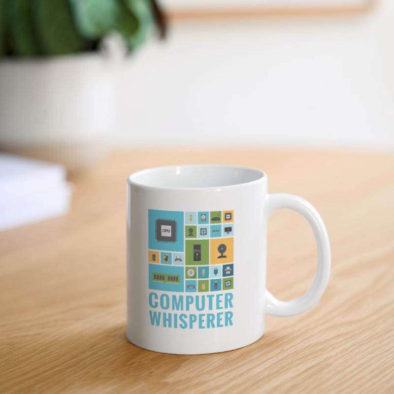 Computer Whisperer Lustiger IT Tech Support Helpdesk Tasse