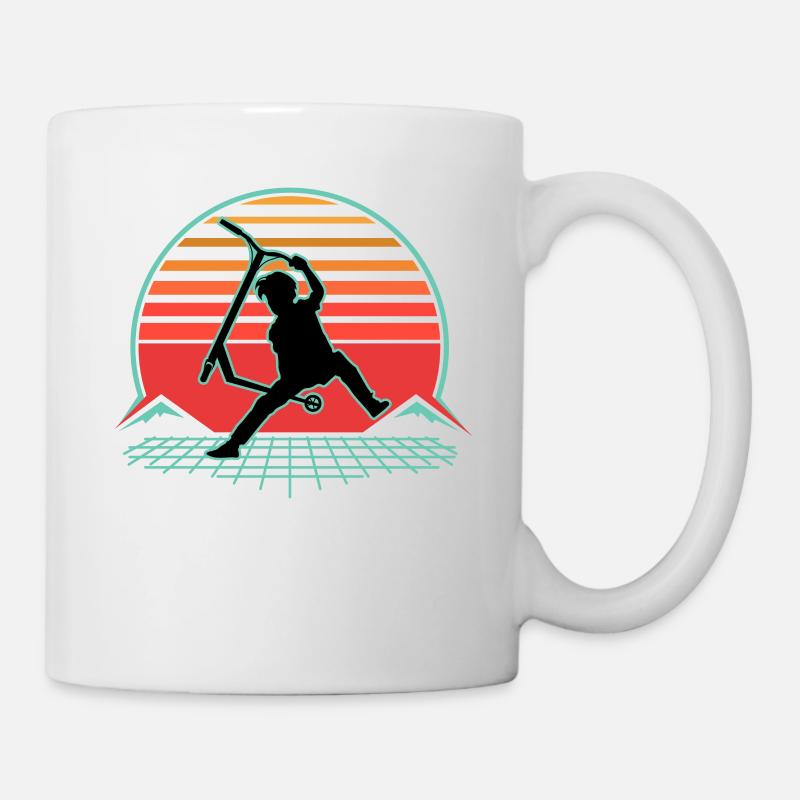 Scooter - Tasse - Weiß