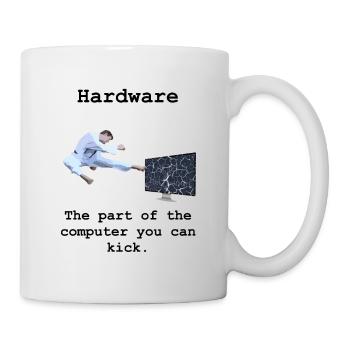 Programmation du matériel informatique - Mug blanc - blanc - Droite