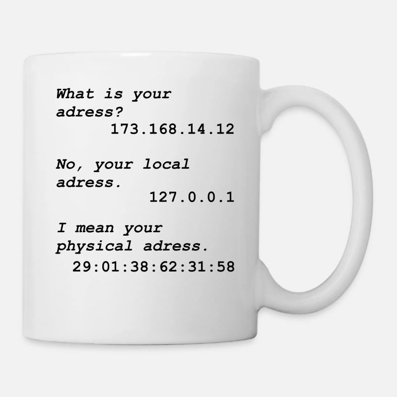 Programming Programmierer Informatiker Informatik - Tasse - Weiß
