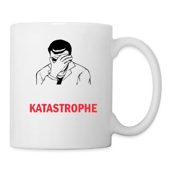 Alter Katastrophe Einmal mit Profis Arbeiten Retro - Tasse - Weiß - Rechts
