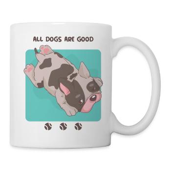 Tous les chiens sont bons - Mug blanc - blanc - Droite