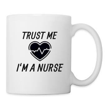 Krankenschwester - Tasse - Weiß - Rechts