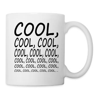COOL Funny Sayings 99 Statement Men Women - Mug - white - Right