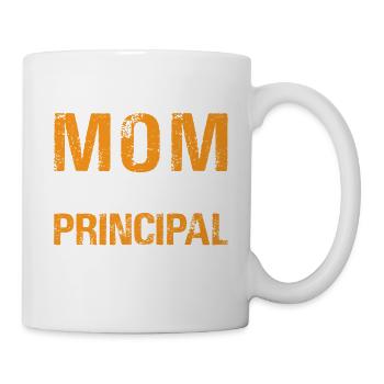 Funny Homeschool Mom Aka The Principal - Mug - white - Right