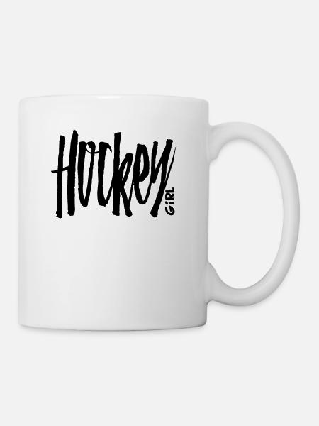 Field Hockey Girl special gift - Mug - white
