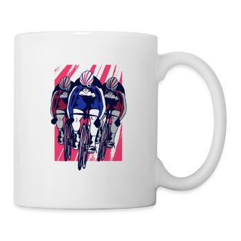 Cycling Team Sport Race - Mug - white - Right