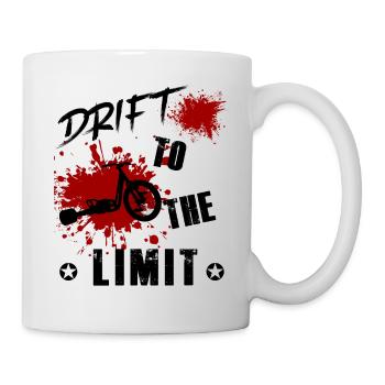 Drift to the Limit - Drift Trike Tricycle - black - Tasse - Weiß - Rechts