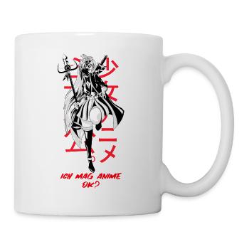 Anime Design ich mag Anime, ok? - Tasse - Weiß - Rechts