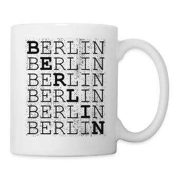 Berlin Berlin Berlin - Tasse - Weiß - Rechts