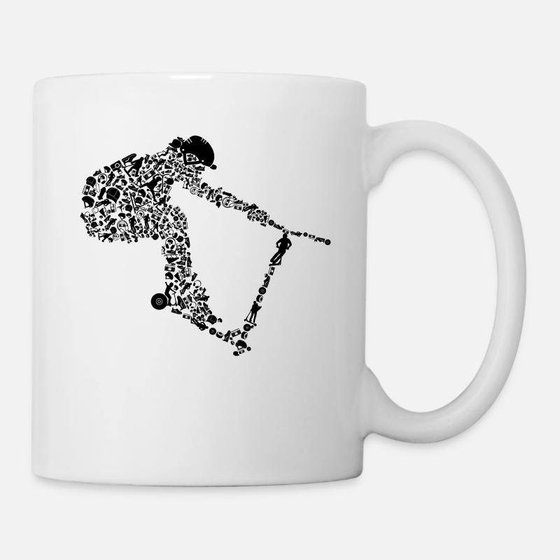 Scooter - Tasse - Weiß