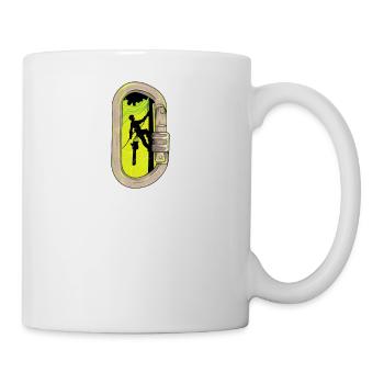 Baumkletterer Baumpfleger Arborist Baumpflege - Tasse - Weiß - Rechts