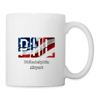 Philadelphia Airport - Mug - white - Right