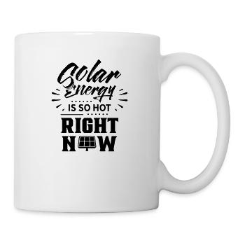 L'énergie solaire L'énergie solaire L'énergie solaire L'énergie solaire - Mug blanc - blanc - Droite
