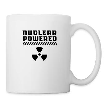 Atomkraft Atom Atomenergie Kernkraft Kernenergie - Tasse - Weiß - Rechts