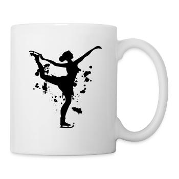 figure skating - Mug - white - Right