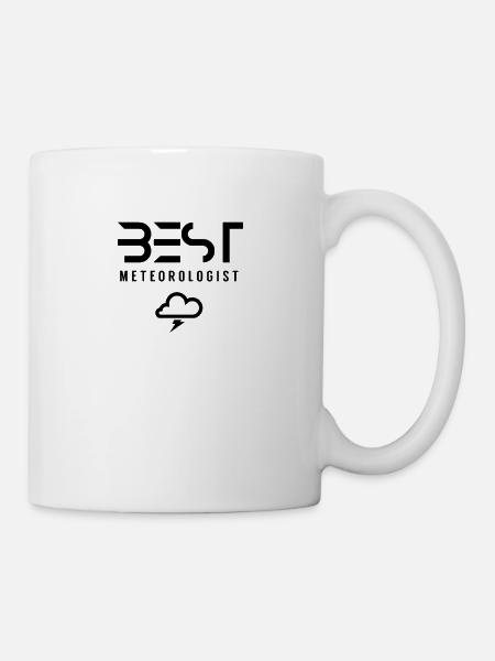 Bester Meteorologe Meteorologie Wettervorhersage - Tasse - Weiß