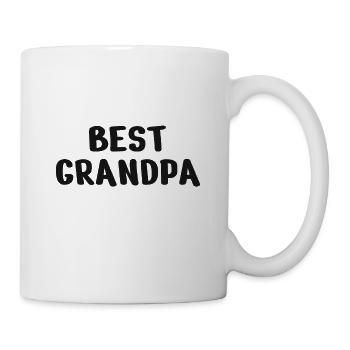 grandpa - Tasse - Weiß - Rechts