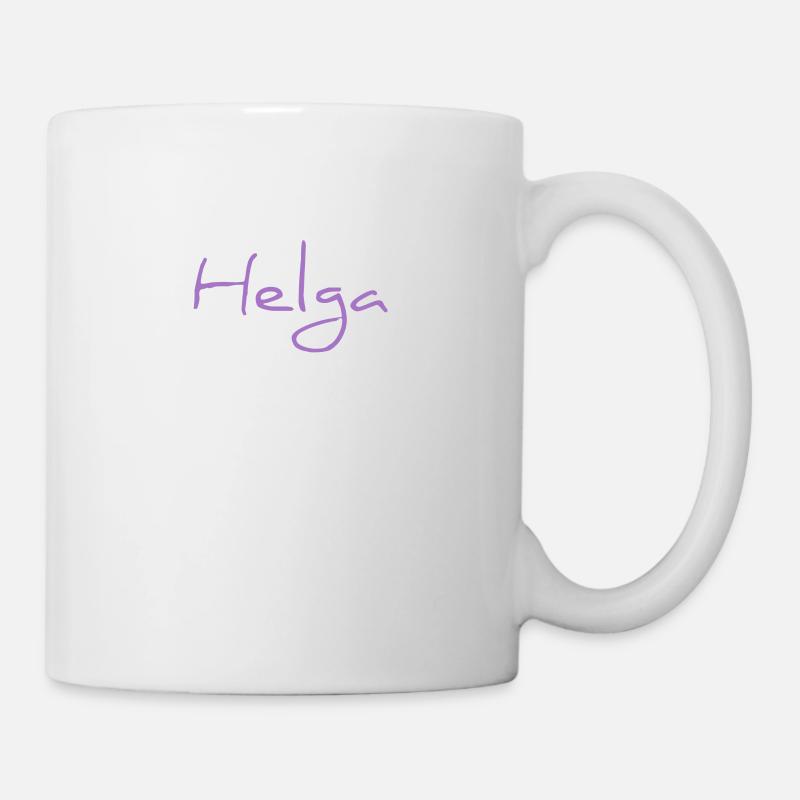 Helga - Tasse - Weiß