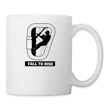 Baumkletterer Baumpfleger Arborist Baumpflege - Tasse - Weiß - Rechts