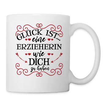 Erzieherin - Tasse - Weiß - Rechts