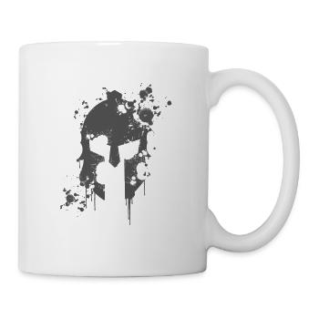 Gladiator helmet - Mug - white - Right