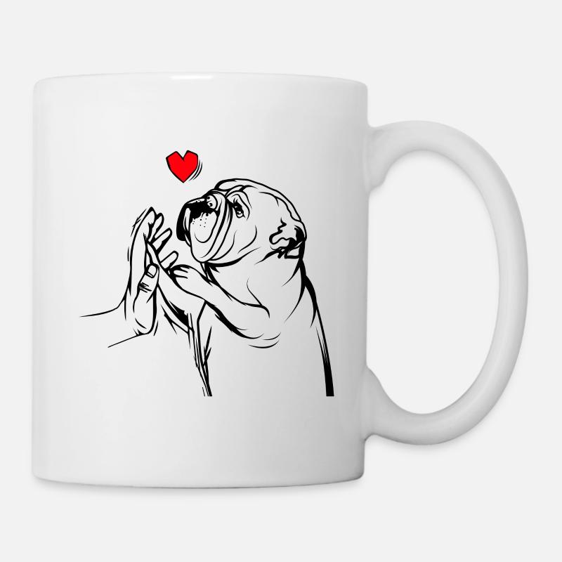 Bulldog anglais - Mug blanc - blanc