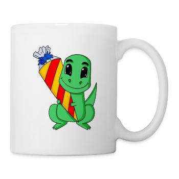 Education dinosaur 1 class - Mug - white - Right
