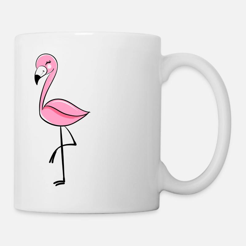 Phoenicopterus PartnerLook Gift Valentine's Day - Mug - white