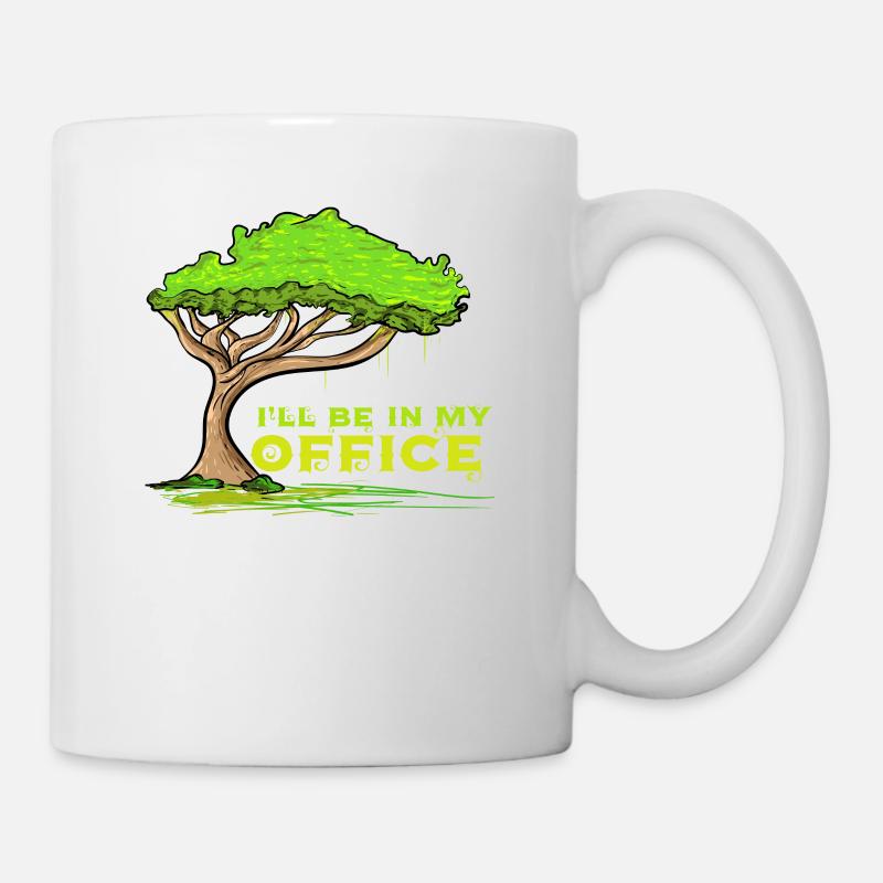 Baumkletterer Baumpfleger Arborist Baumpflege - Tasse - Weiß