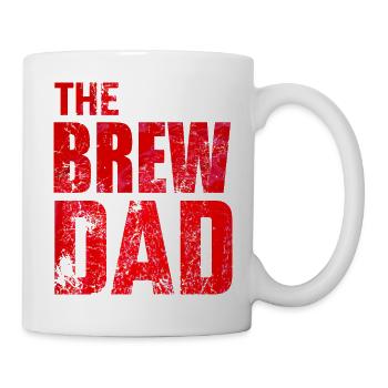 Papa papa bière brassage Brassage alcool - Mug blanc - blanc - Droite