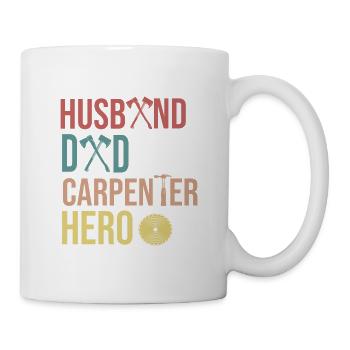 Carpenter Carpenter Carpenter Carpenter Dad Saying - Mug - white - Right
