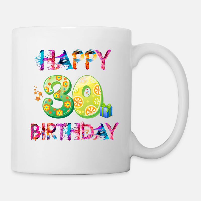 30th Birthday - Mug - white