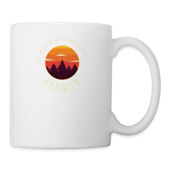 Kärnten Österreich Millstätter See Geschenk - Tasse - Weiß - Rechts